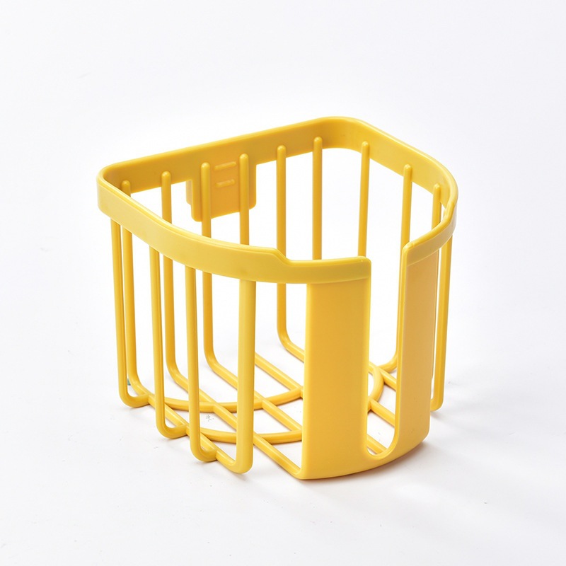 Paper towel box no-hole bathroom shelf toilet paper storage Multifunctional pull-out paper box wall hanging kitchen paper towel box Application Scenario