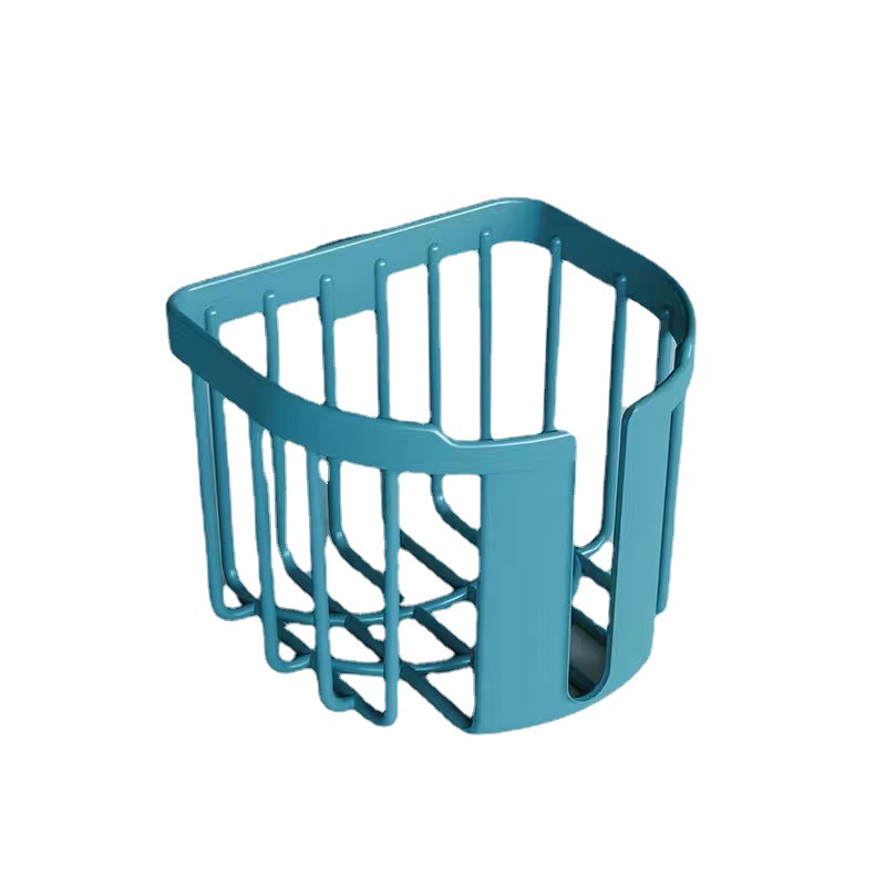 Paper towel box no-hole bathroom shelf toilet paper storage Multifunctional pull-out paper box wall hanging kitchen paper towel box Item Picture