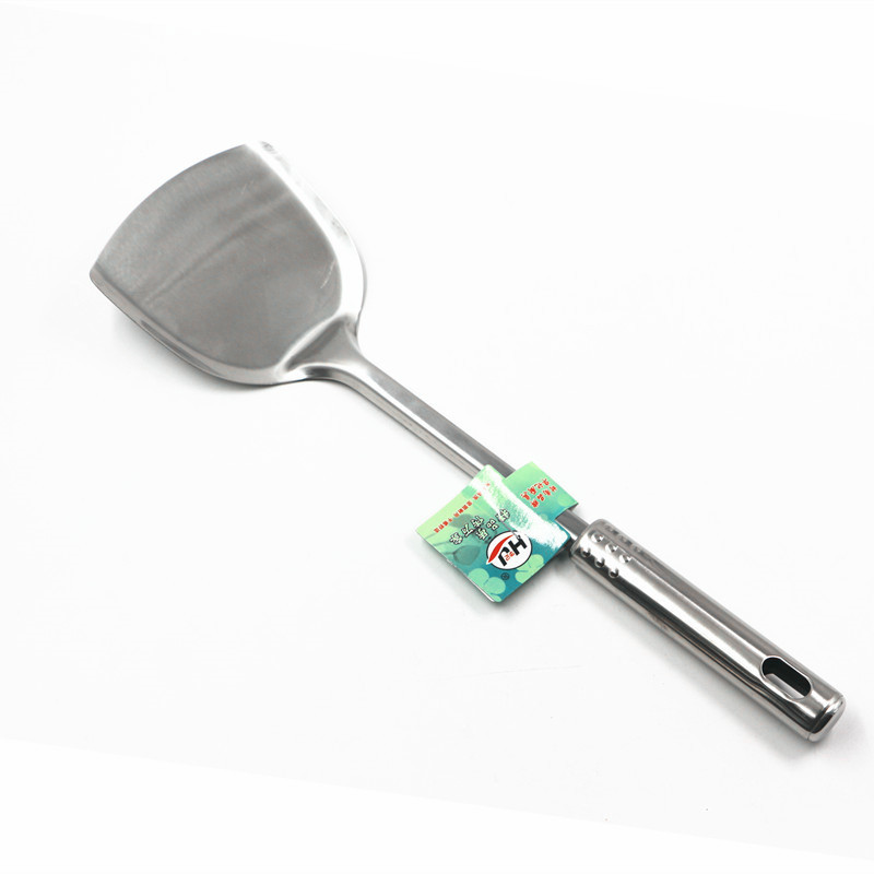 Non - magnetic stainless steel thickened spatula frying shovel kitchen utensils and supplies spatula frying shovel wholesale Item Picture