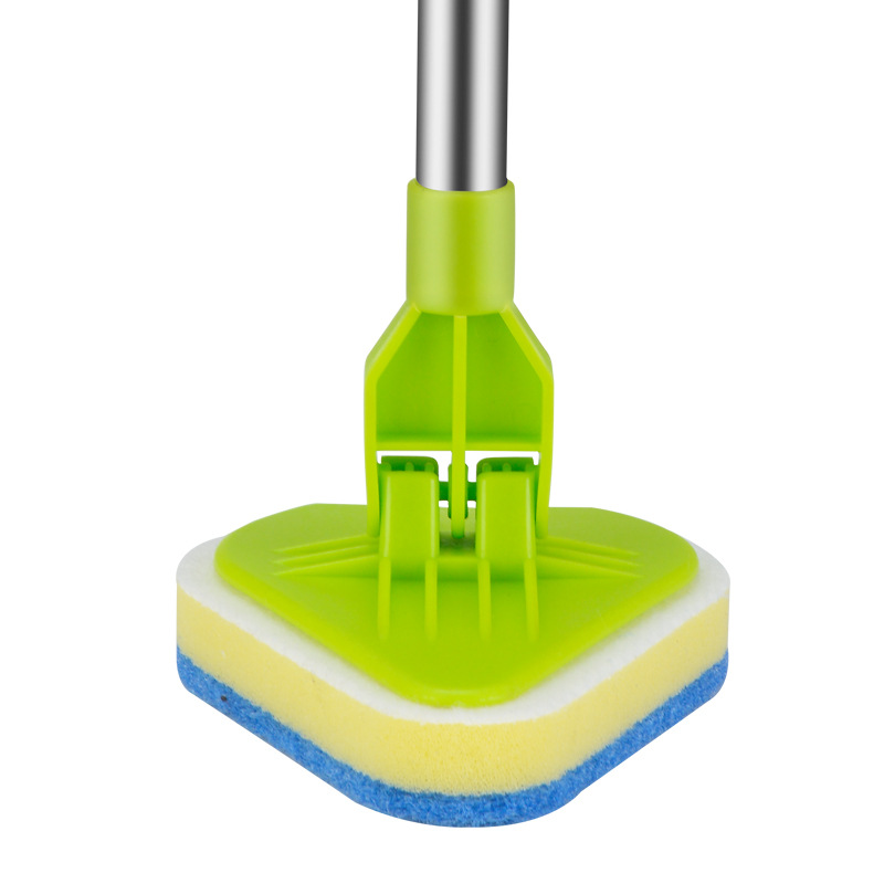 Cross border multifunctional retractable brush home floor brush tile brush bathtub brush cleaning brush sponge brush triangle brush Application Scenario