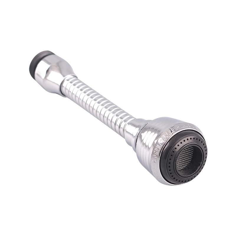 Faucet splash proof universal pressure bubbler lengthening extension water saver filter rotating faucet spout Item Picture