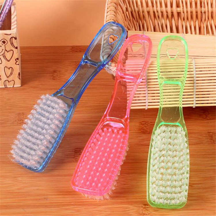High quality long handle large plastic shoe scrubbing brush crystal brush cleaning stiff hair household cleaning brush washing brush Application Scenario