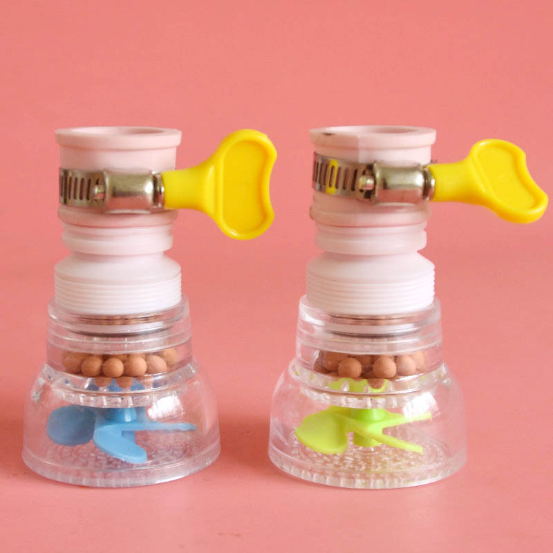Fourth generation faucet shower kitchen splash filter tap water saver rotary extension Specification drawing