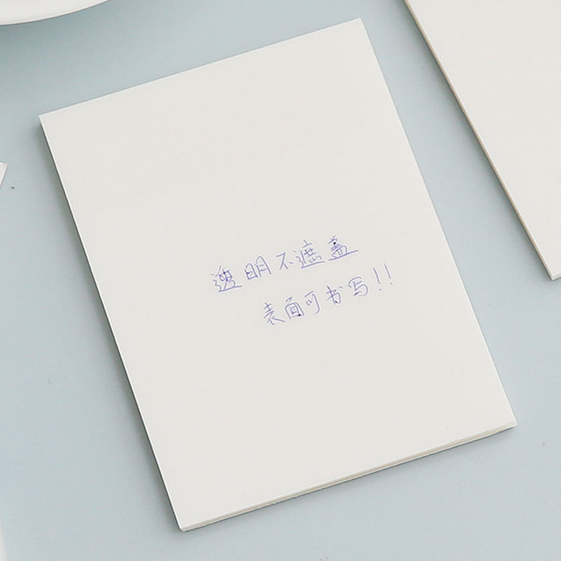 Transparent Post-it Notes Student notes Post-it stickers can be torn simple post-it paper Instagram post-it notes N times post it Application Scenario