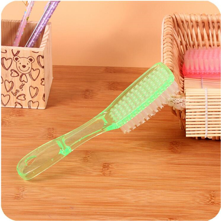 High quality long handle large plastic shoe scrubbing brush crystal brush cleaning stiff hair household cleaning brush washing brush Specification drawing