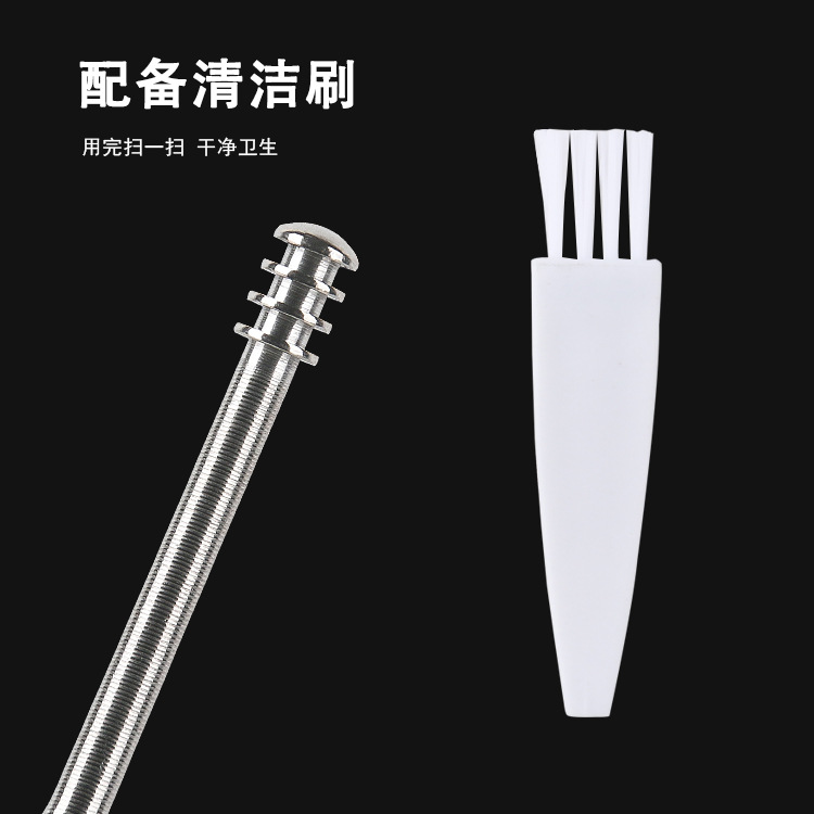 Ear scoop 6 pieces manufacturer spiral spring ear pick ear cleaning tool set household ear scoop ear scoop Application Scenario