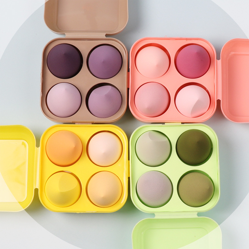 Soaking water big beauty egg dry and wet powder puff makeup egg sponge egg beauty tools wholesale manufacturers Specification drawing