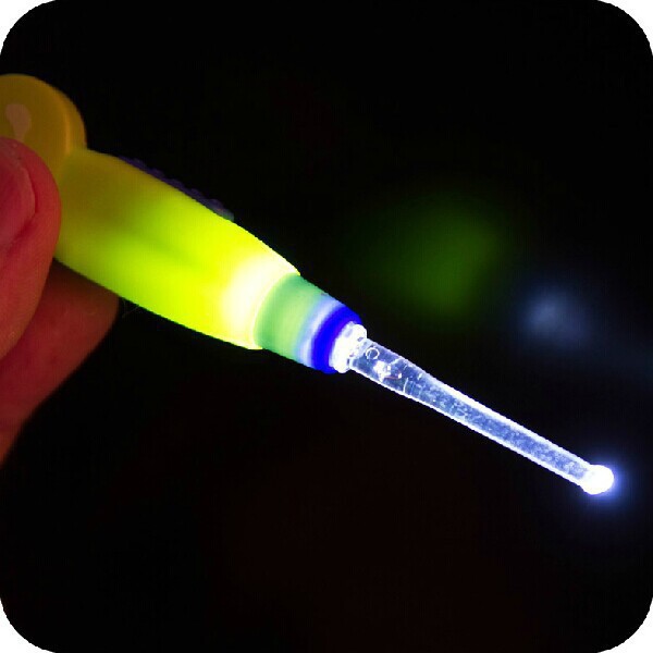 led cartoon animal with light removable ear scoop Children's electronic light emitting ear pick ear scoop ear picker tool Specification drawing