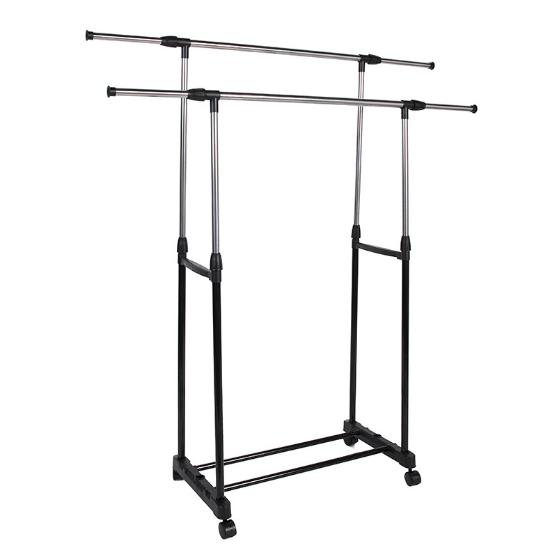 Classic style should be floor pulley high and low parallel bars telescopic modern simple clothes hanger can be moved hanger Application Scenario