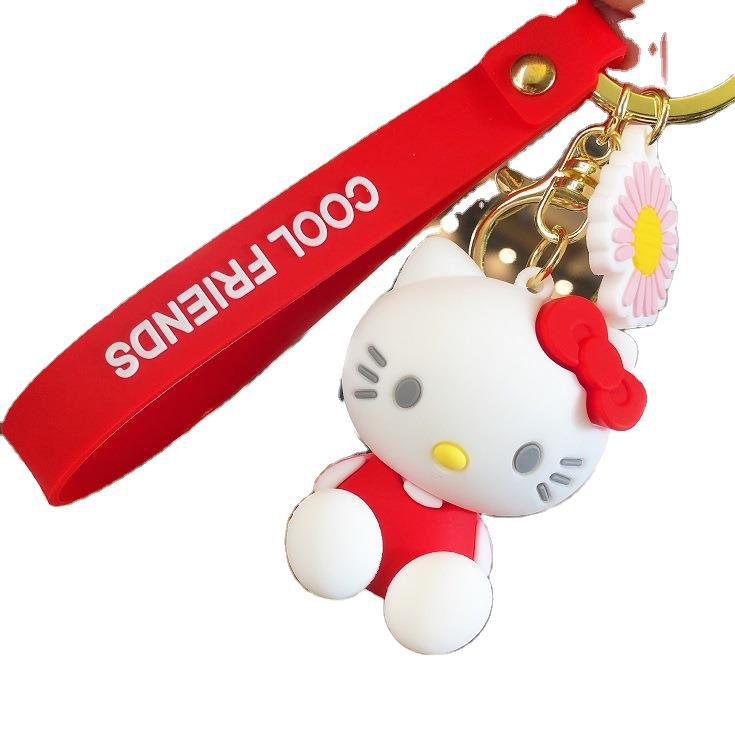 KT Kitty Kitty key chain cartoon car pendant creative cute couple bag key chain gift wholesale Item Picture
