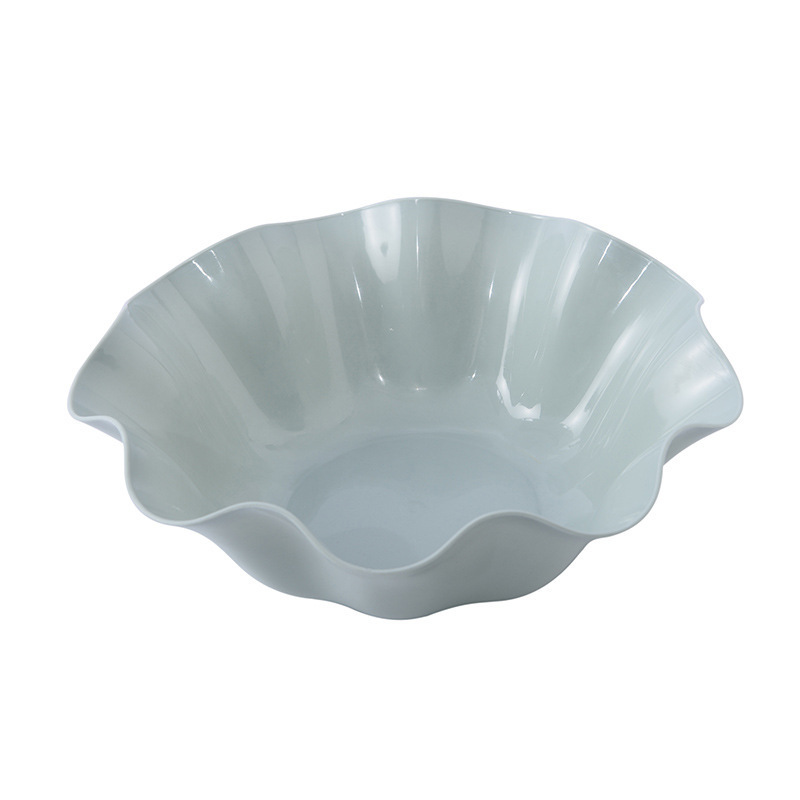 Fruit plate creative modern living room European home flounce fruit plate office desktop snack plate candy plate Application Scenario