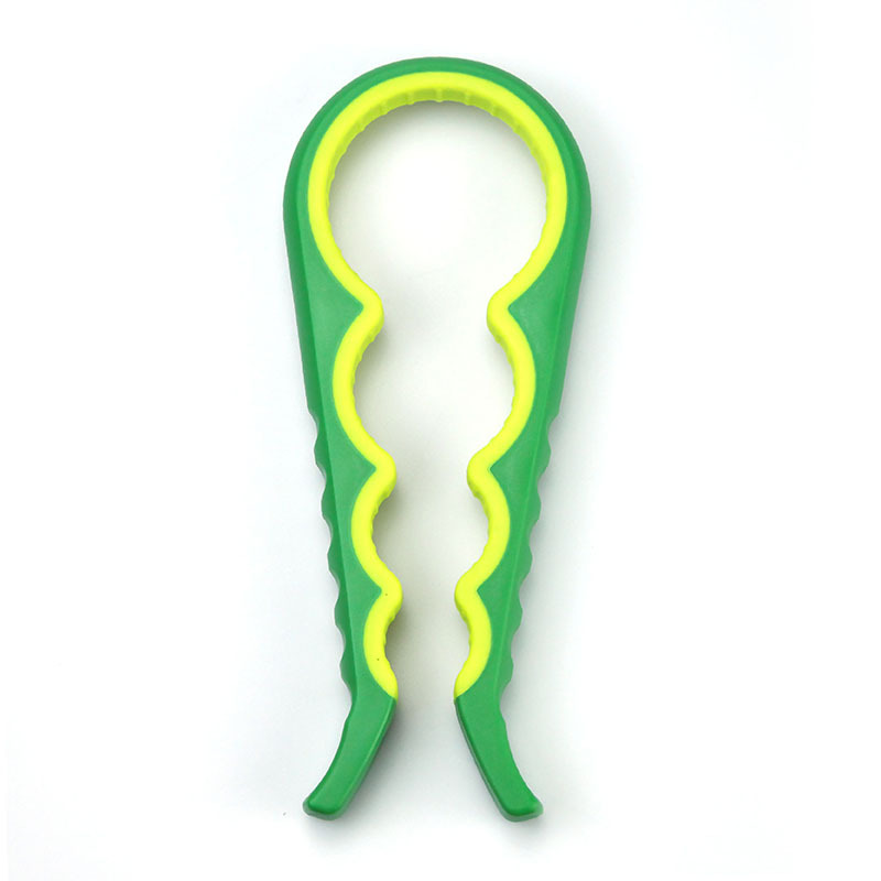 Foreign trade spot two-color thickening four-in-one bottle opener four-in-one can opener labor-saving screw bottle cap details Picture