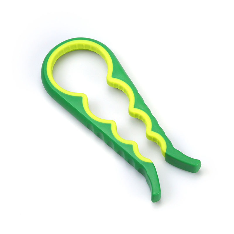 Foreign trade spot two-color thickening four-in-one bottle opener four-in-one can opener labor-saving screw bottle cap Application Scenario