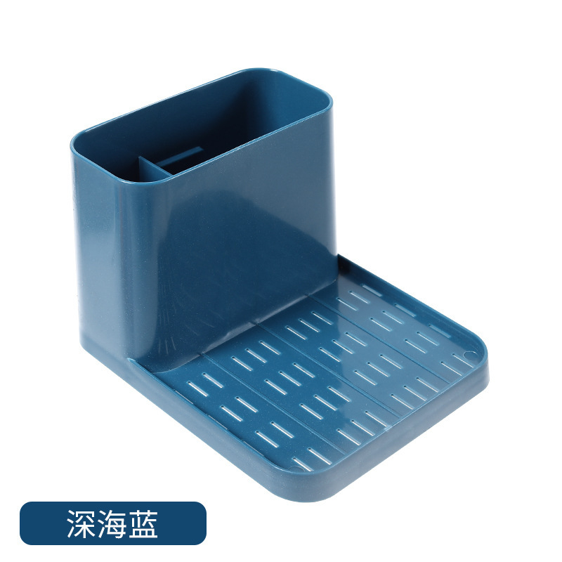 Bathroom toilet wall-mounted non-perforated non-shelving rack Kitchen plastic wall wall-mounted nail sundries storage rack Item Picture