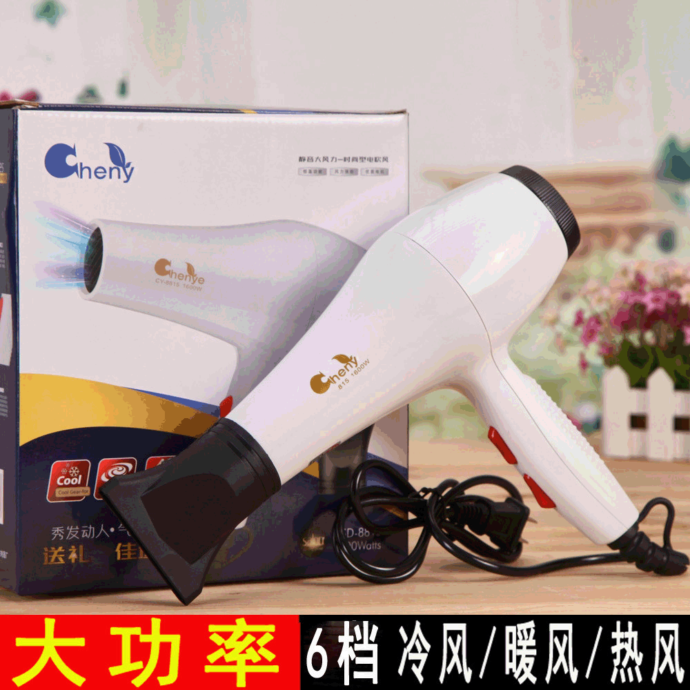 6 cold and hot air household high-power hair dryer Professional hair dryer high quality large wind blower full figure