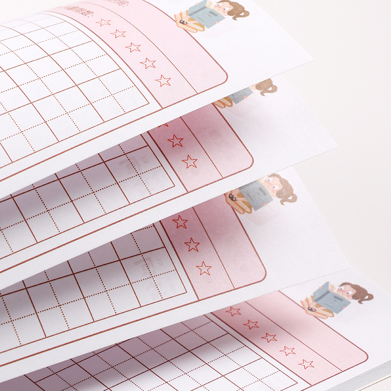 A5 Good words and good sentences for primary school students to take note of this car line reading record book accumulated over time soft copy student stationery Specification drawing