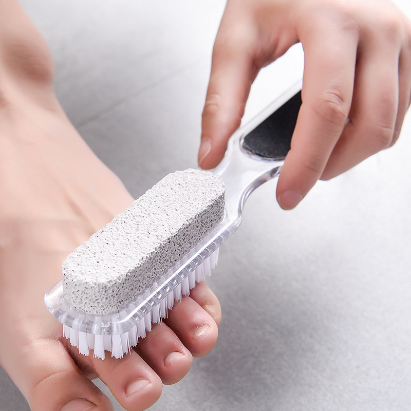 Peeling dead skin foot sharpener Foot rub household foot heel sole manual callus pedicure knife Foot scraper foot brush details Picture