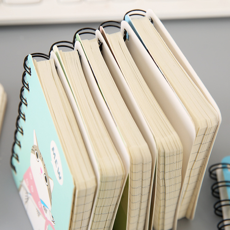 Special creative cartoon Germinator thickened coil this notepad carry this student stationery book wholesale manufacturers Item Picture