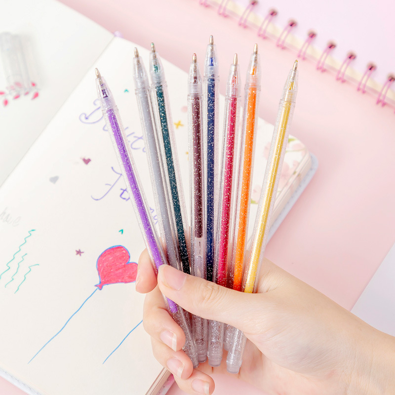 Net red graffiti hand ledger gel pen student creative pen wholesale custom student stationery wholesale
