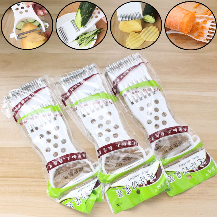 Kitchen supplies multi-purpose vegetable slicer, potato slicer, grater, cucumber slicer, peeling, floor store