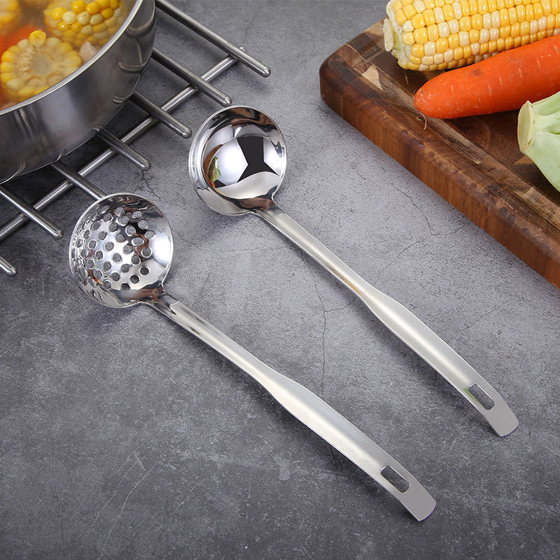 Manufacturers spot stainless steel creative wall - type hot pot soup colander multi - functional home polished hot pot soup shell