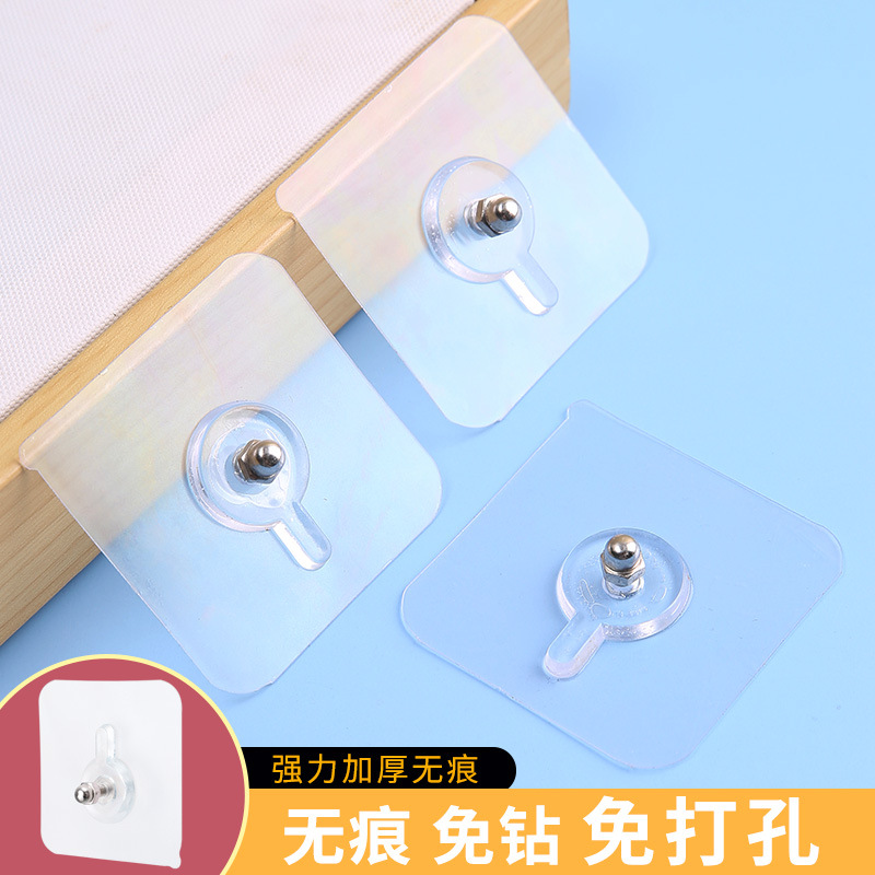 No mark nail no hole screw stick hook picture frame strong stick hook holder wall nail wall hanging picture stick nail
